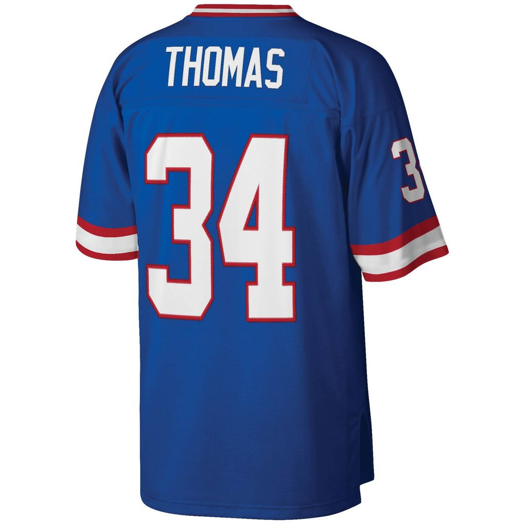 Men's Mitchell & Ness Buffalo Bills Thurman Thomas Royal Legacy Replica NFL Jersey