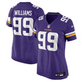 Women's Nike Minnesota Vikings Elijah Williams Purple Team Game NFL Jersey