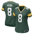 Women's Nike Green Bay Packers Josh Jacobs Green Team Game NFL Jersey