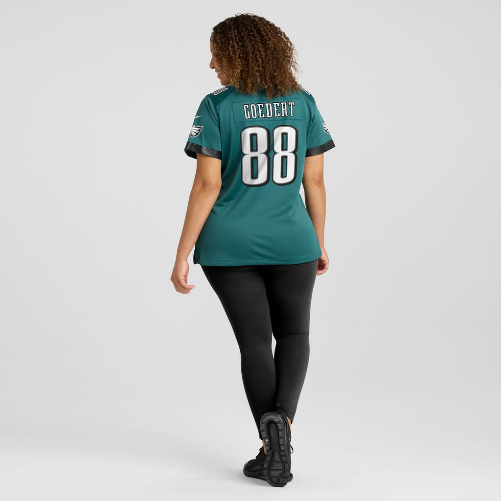 Women's Nike Philadelphia Eagles Dallas Goedert Black Alternate Game NFL Jersey