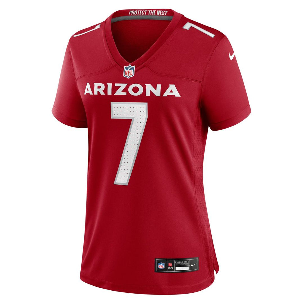 Women's Nike Arizona Cardinals Jacoby Brissett Cardinal Team Game NFL Jersey