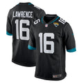 Men's Nike Jacksonville Jaguars Trevor Lawrence Black Alternate Game NFL Jersey