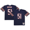 Men's Mitchell & Ness Chicago Bears Dick Butkus Navy Legacy Replica NFL Jersey