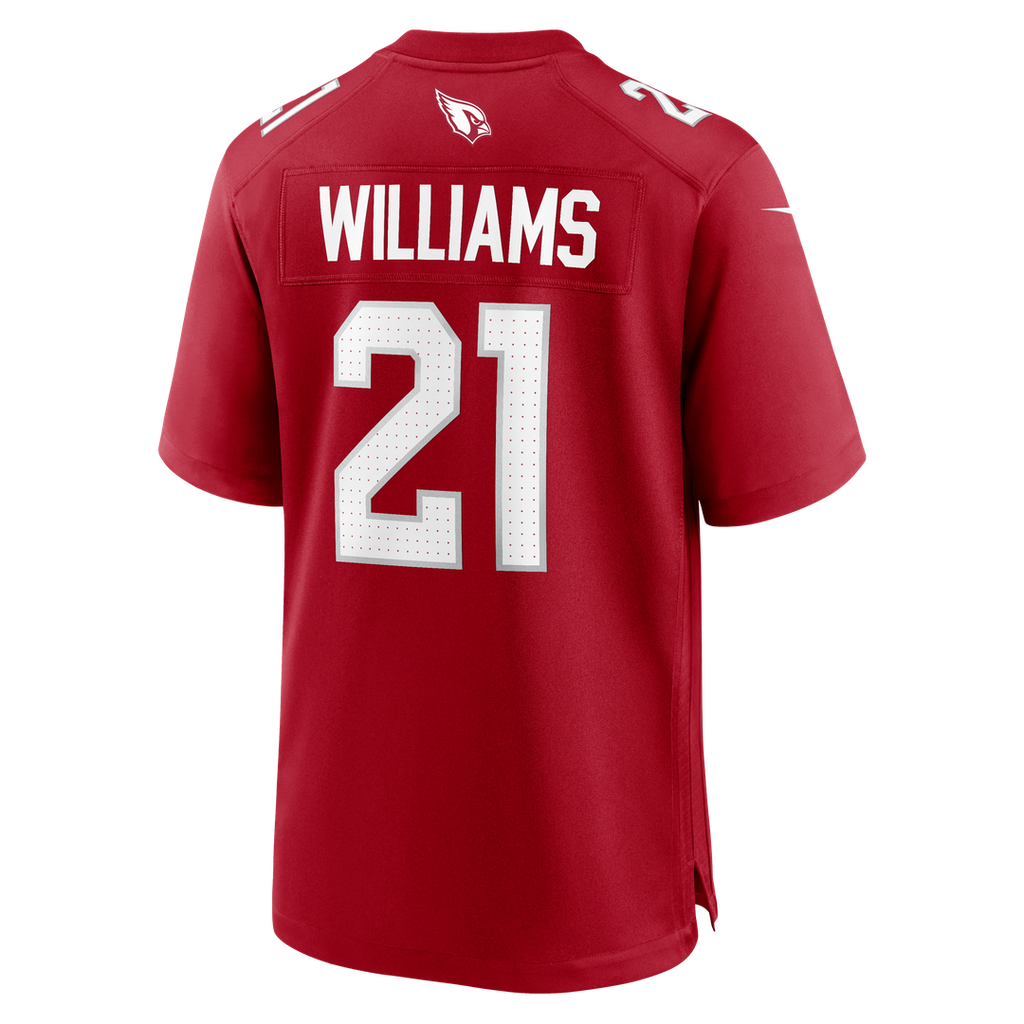 Men's Nike Arizona Cardinals Garrett Williams Cardinal Game NFL Jersey