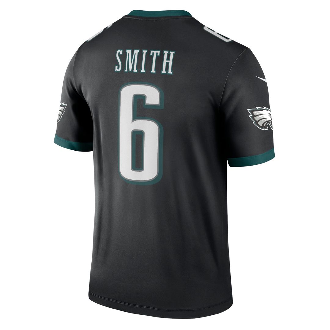 Men's Nike Philadelphia Eagles DeVonta Smith Kelly Green Legend Player NFL Performance Top