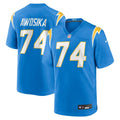 Men's Nike Los Angeles Chargers Kayode Awosika Powder Blue Team Game NFL Jersey