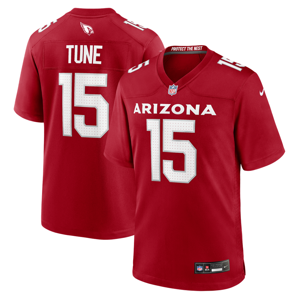 Men's Nike Arizona Cardinals Clayton Tune Cardinal Game NFL Jersey