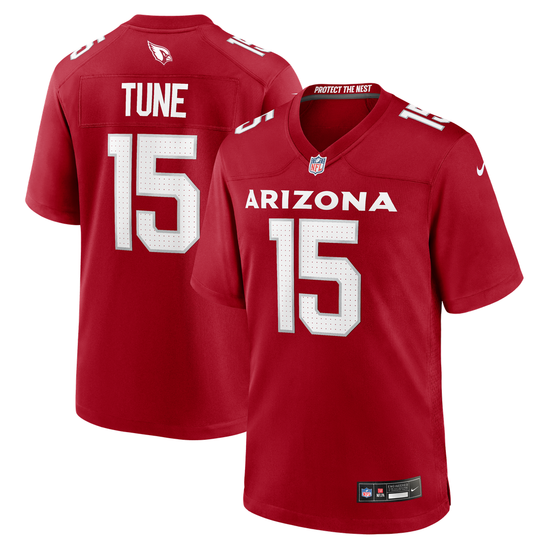 Men's Nike Arizona Cardinals Clayton Tune Cardinal Game NFL Jersey