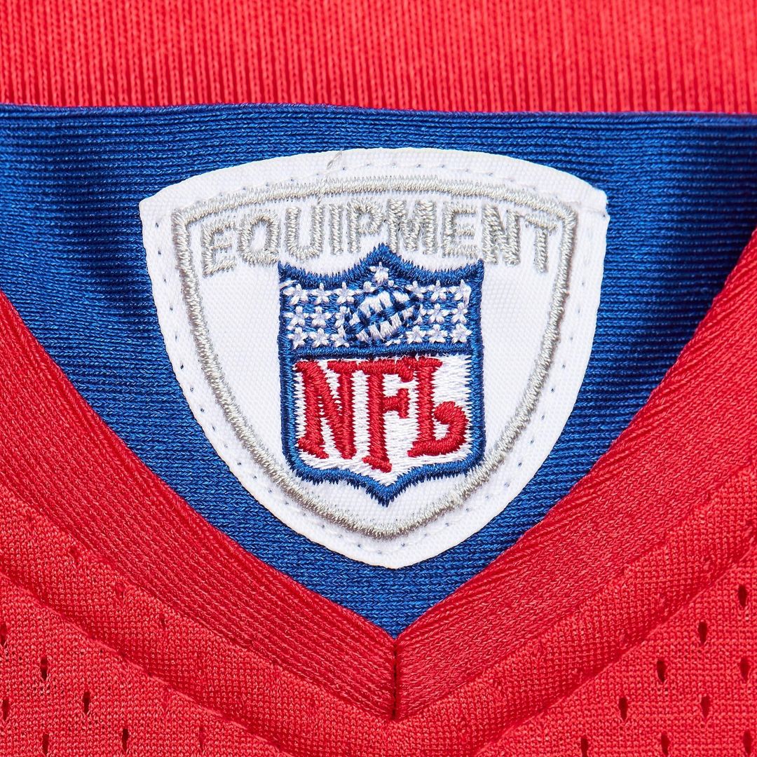 Men's Mitchell & Ness New York Giants Eli Manning Red 2004 Authentic Throwback Retired Player NFL Jersey