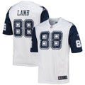 Men's Nike Dallas Cowboys CeeDee Lamb White Alternate Game Team NFL Jersey