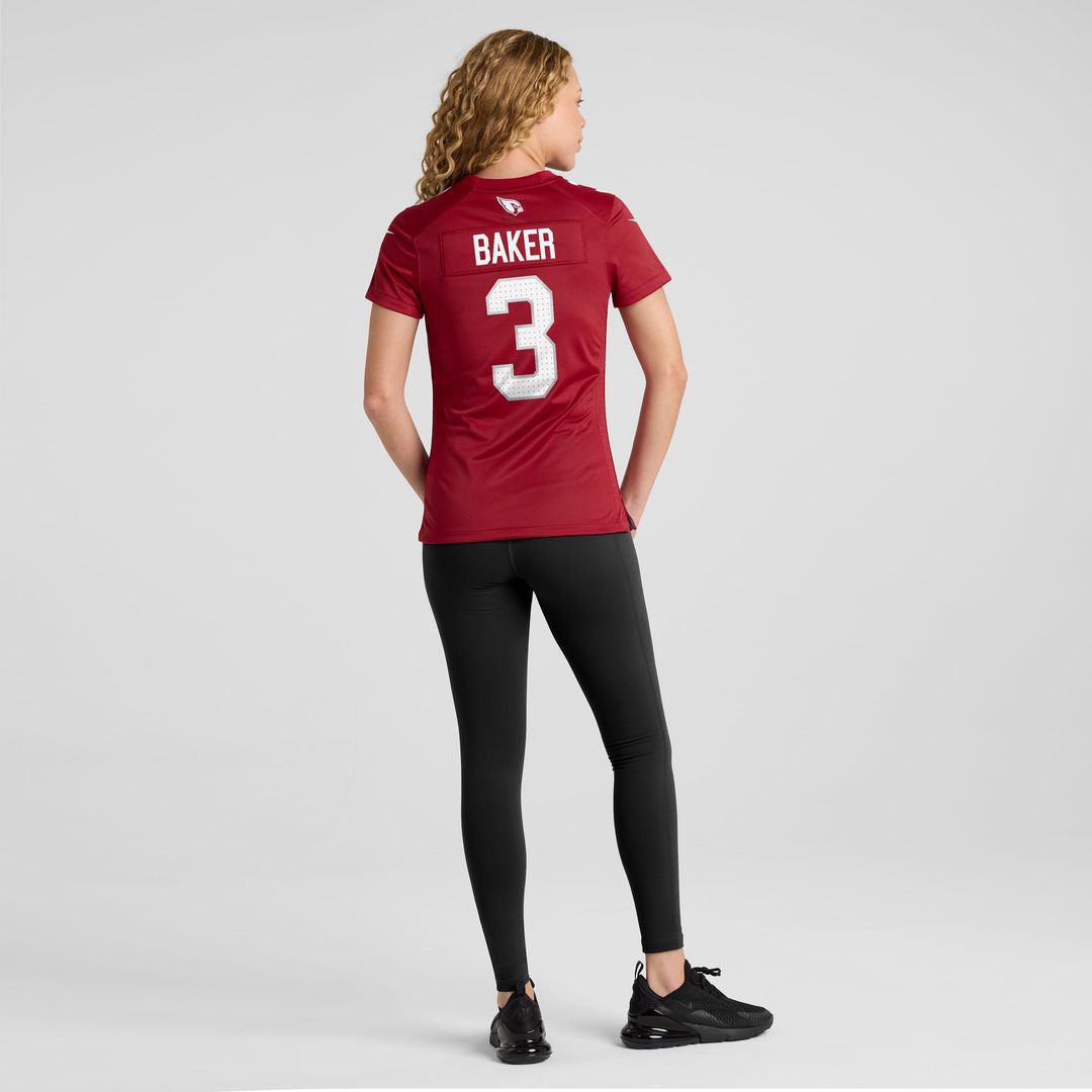 Women's Nike Arizona Cardinals Budda Baker Cardinal Team Game NFL Jersey