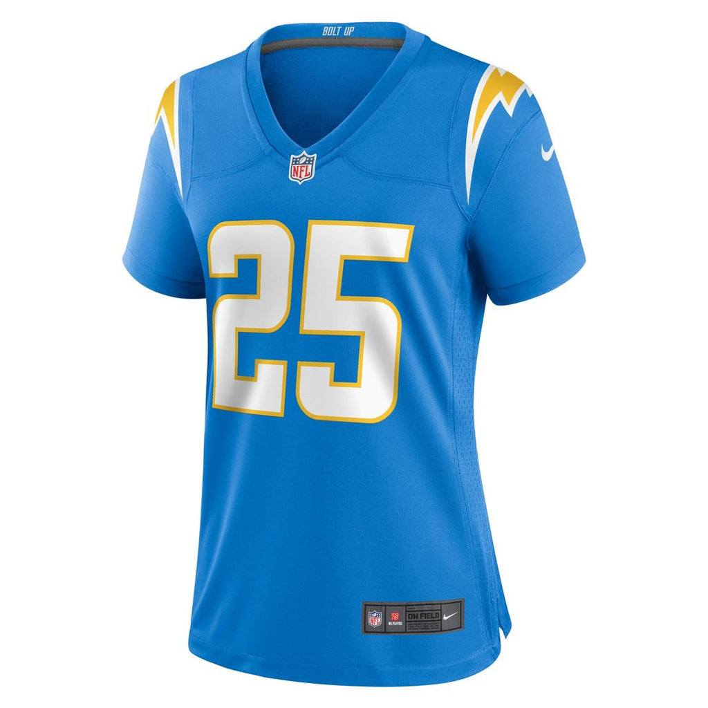 Women's Nike Los Angeles Chargers Junior Colson Powder Blue Game NFL Jersey