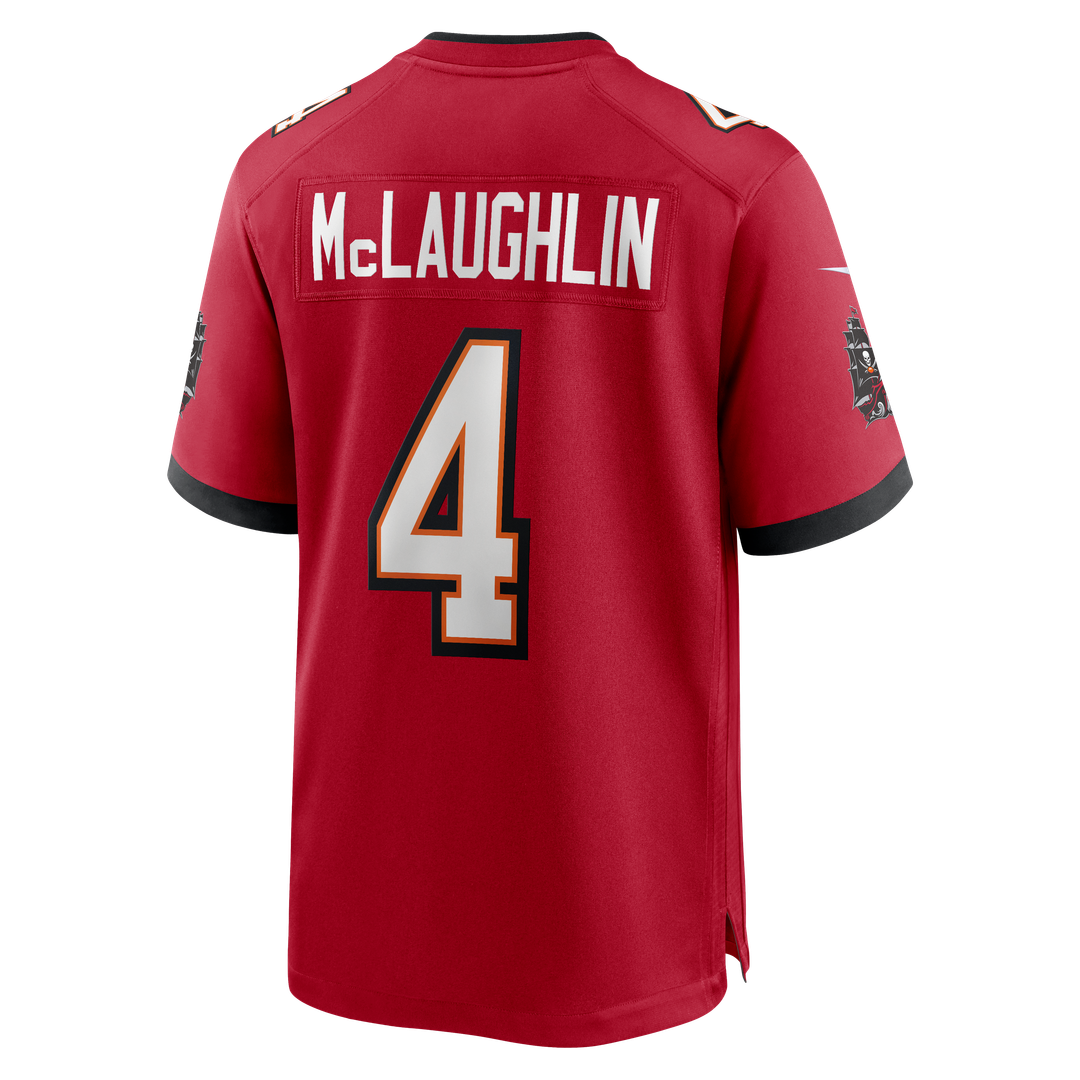 Men's Nike Tampa Bay Buccaneers Chase McLaughlin Red Game Player NFL Jersey