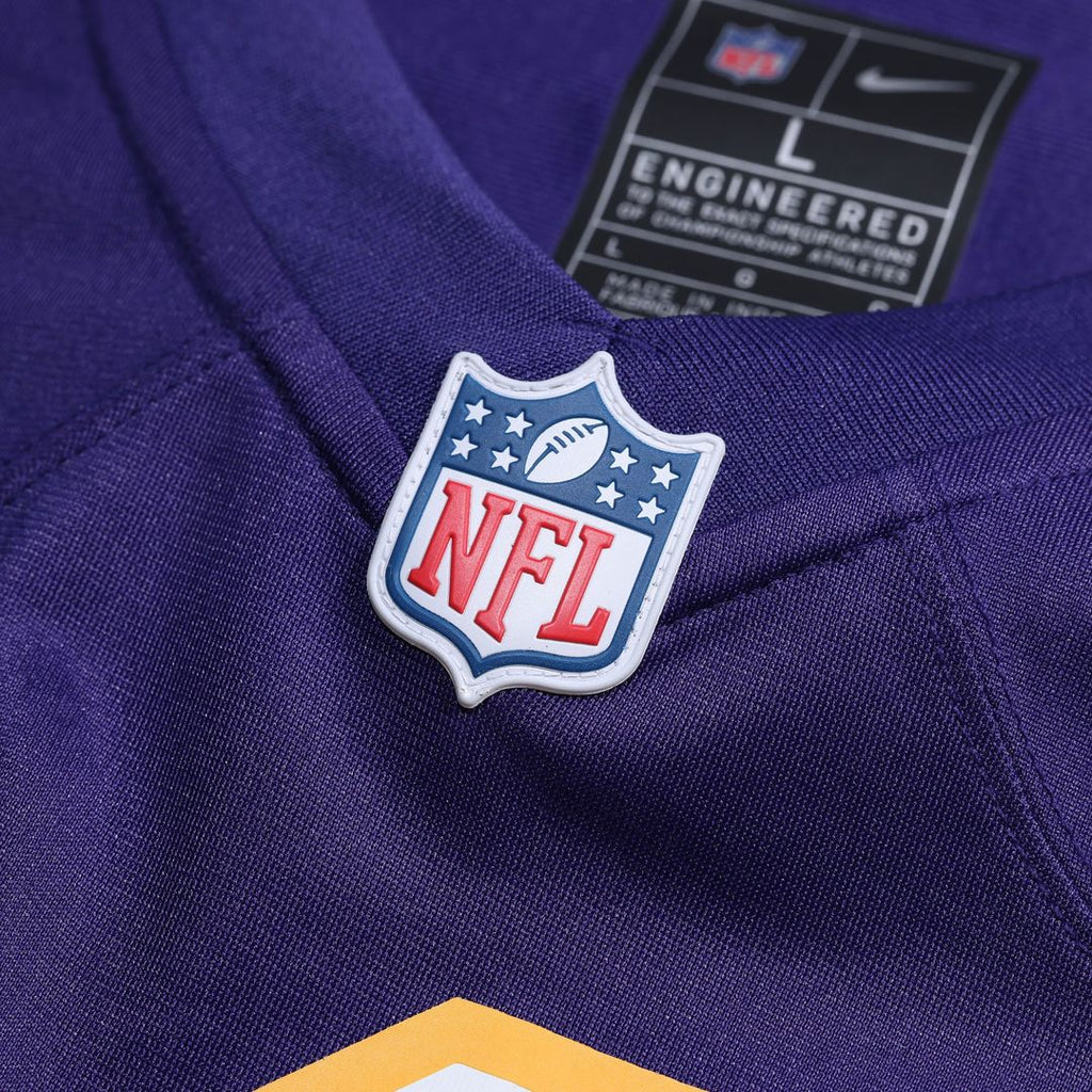 Men's Nike Minnesota Vikings Justin Jefferson Purple Classic Player Game NFL Jersey