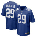 Men's Nike New York Giants Tyrone Tracy Jr. Royal Team Game NFL Jersey