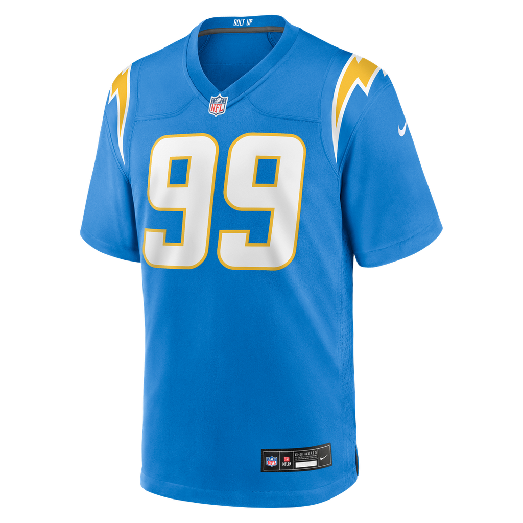 Men's Nike Los Angeles Chargers Scott Matlock Powder Blue Team Game NFL Jersey