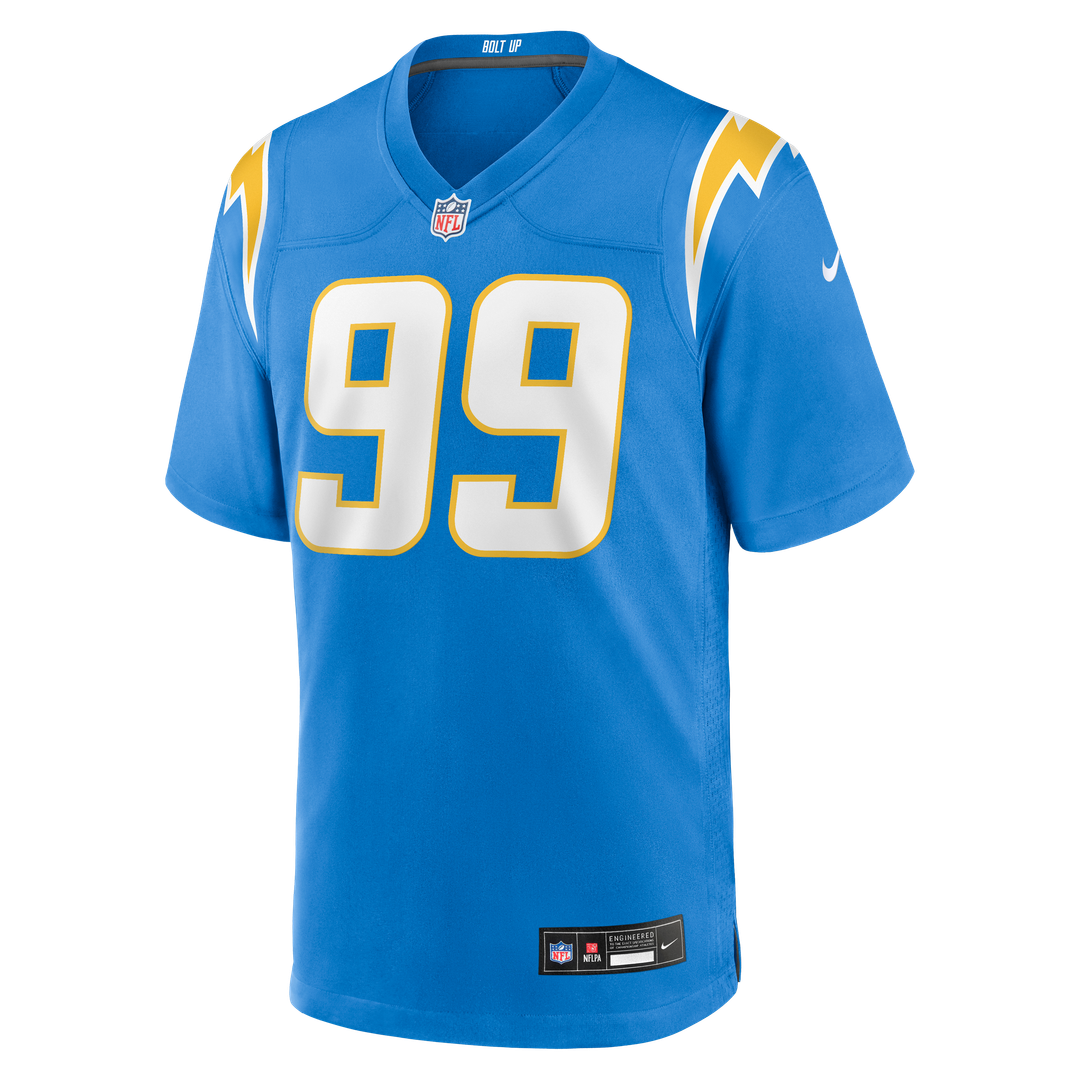 Men's Nike Los Angeles Chargers Scott Matlock Powder Blue Team Game NFL Jersey