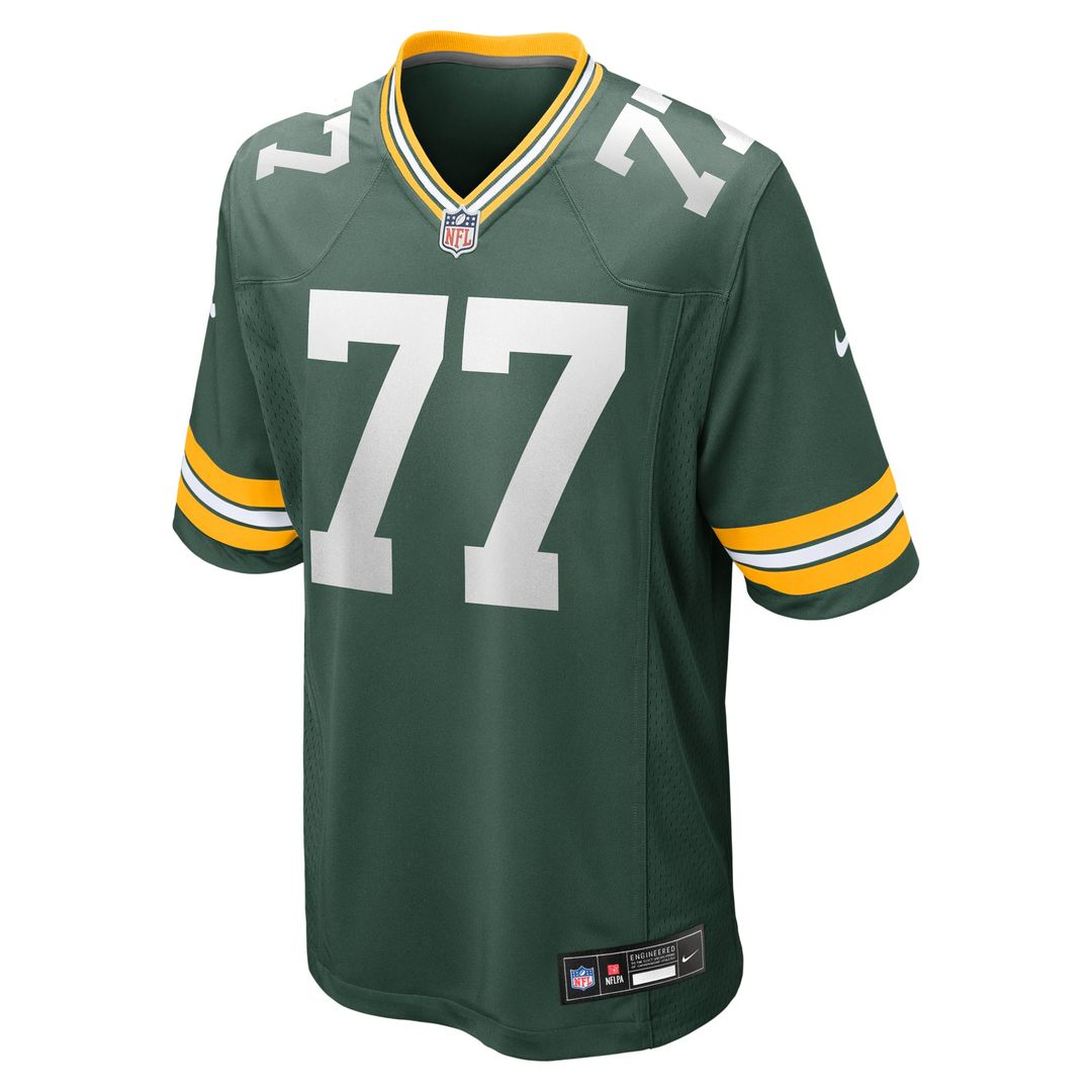 Men's Nike Green Bay Packers Jordan Morgan Green Player Game NFL Jersey