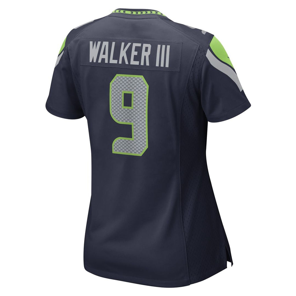 Women's Nike Seattle Seahawks Kenneth Walker III Navy Player NFL Jersey