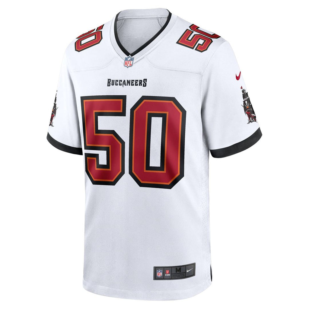 Men's Nike Tampa Bay Buccaneers Vita Vea White Game NFL Jersey