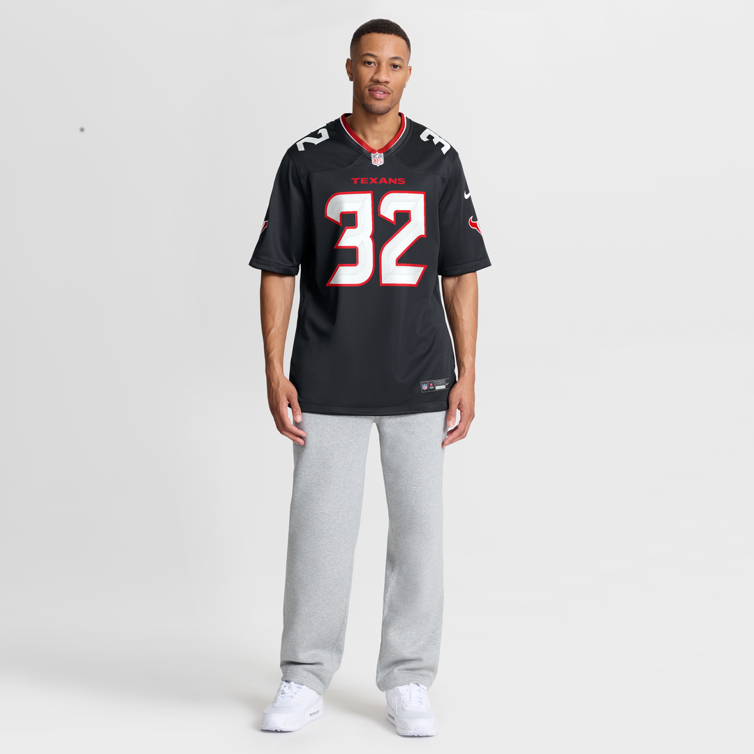 Men's Nike Houston Texans David Montgomery Navy Game NFL Jersey