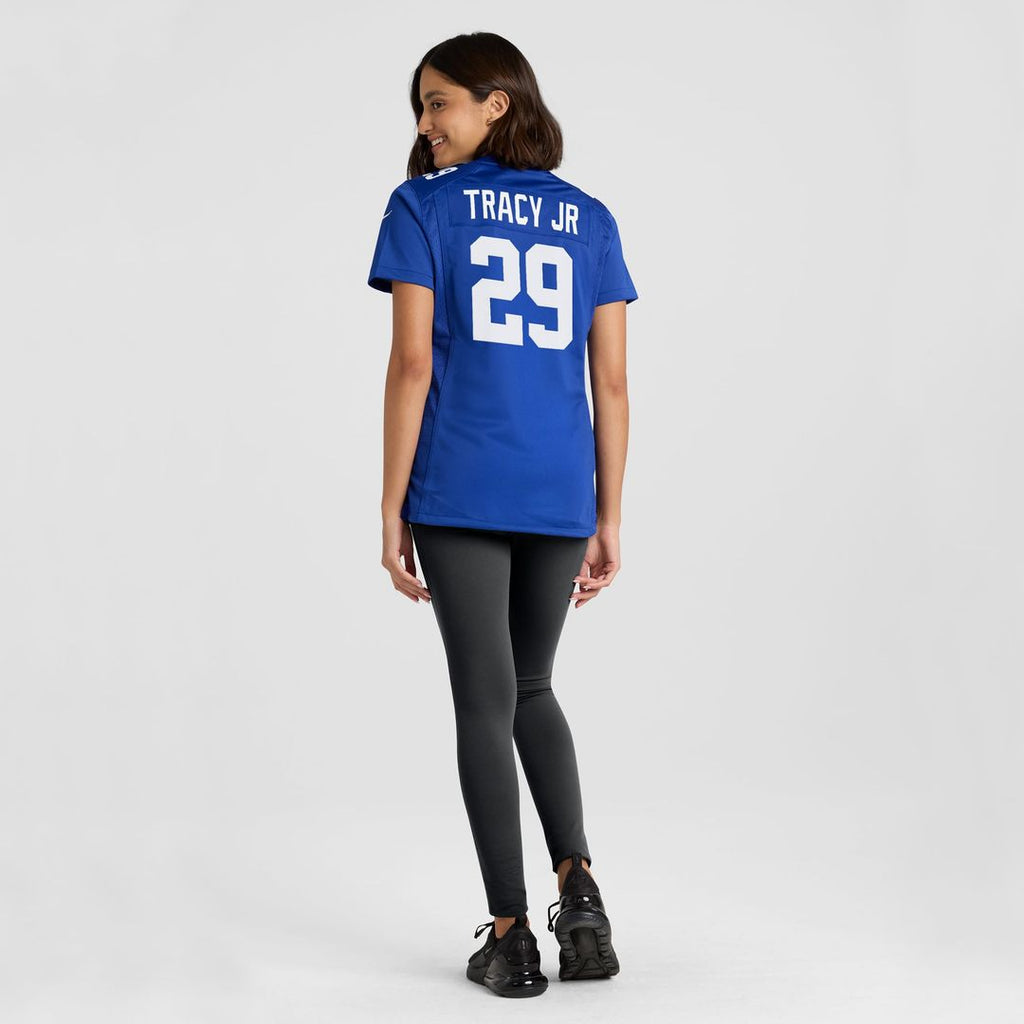 Women's Nike New York Giants Tyrone Tracy Jr. Royal Game NFL Jersey