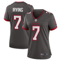 Women's Nike Tampa Bay Buccaneers Bucky Irving Pewter Alternate Game NFL Jersey