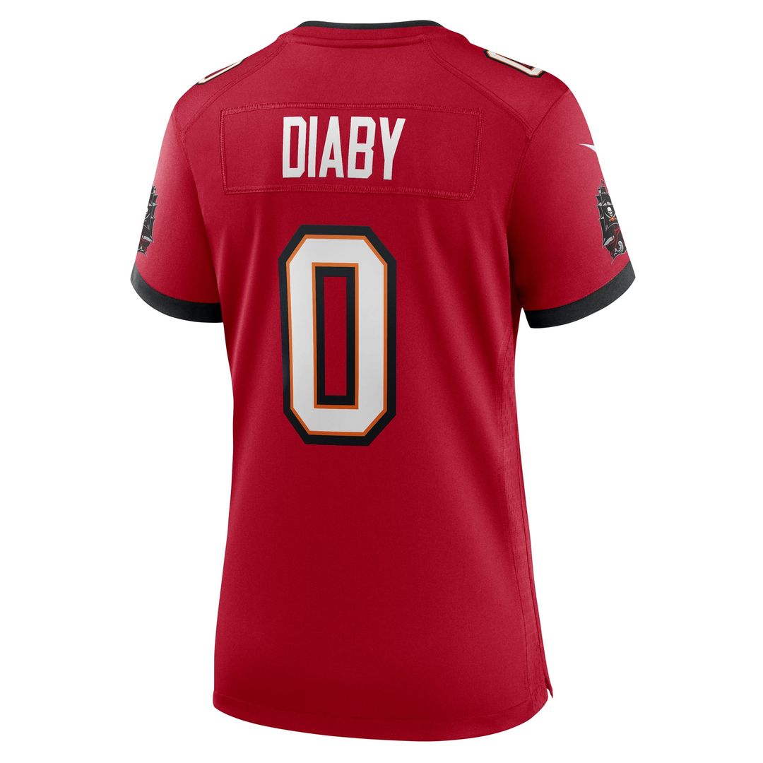 Women's Nike Tampa Bay Buccaneers YaYa Diaby Red Game NFL Jersey