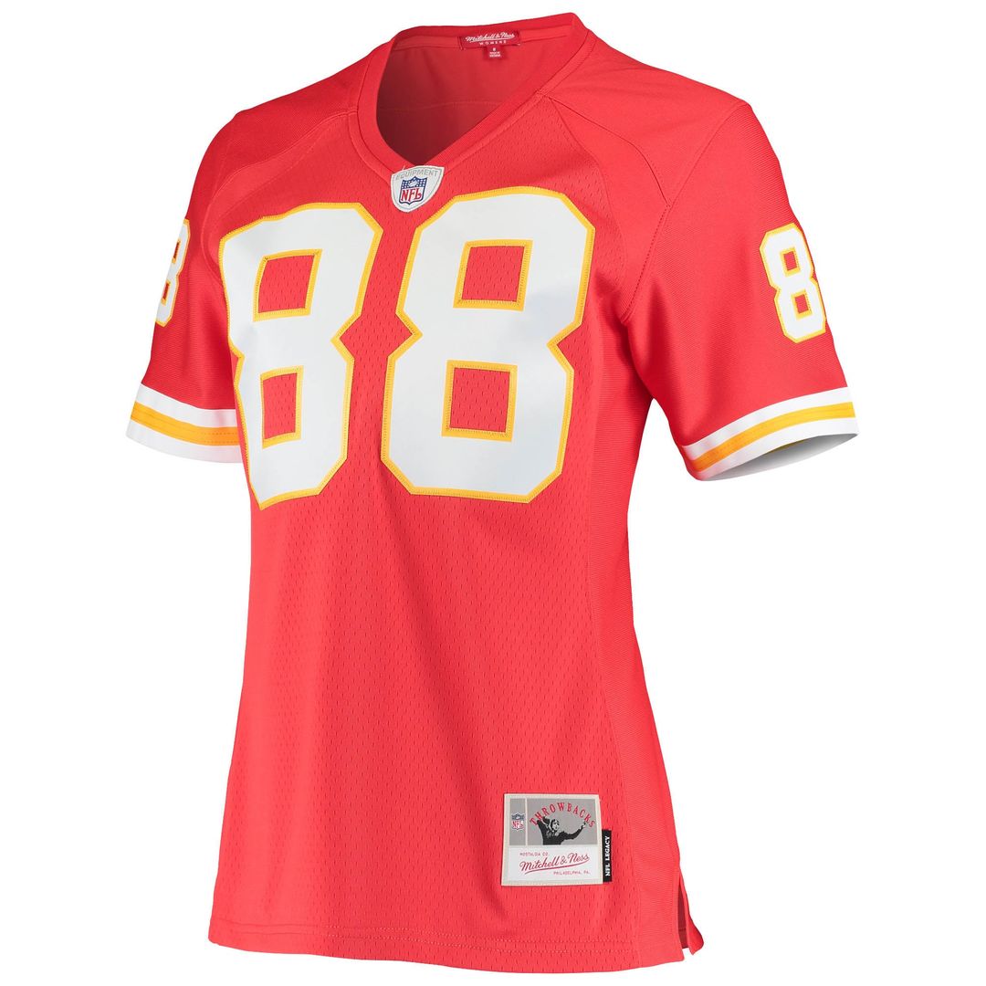 Women's Mitchell & Ness Kansas City Chiefs Tony Gonzalez Red Legacy Replica Team NFL Jersey