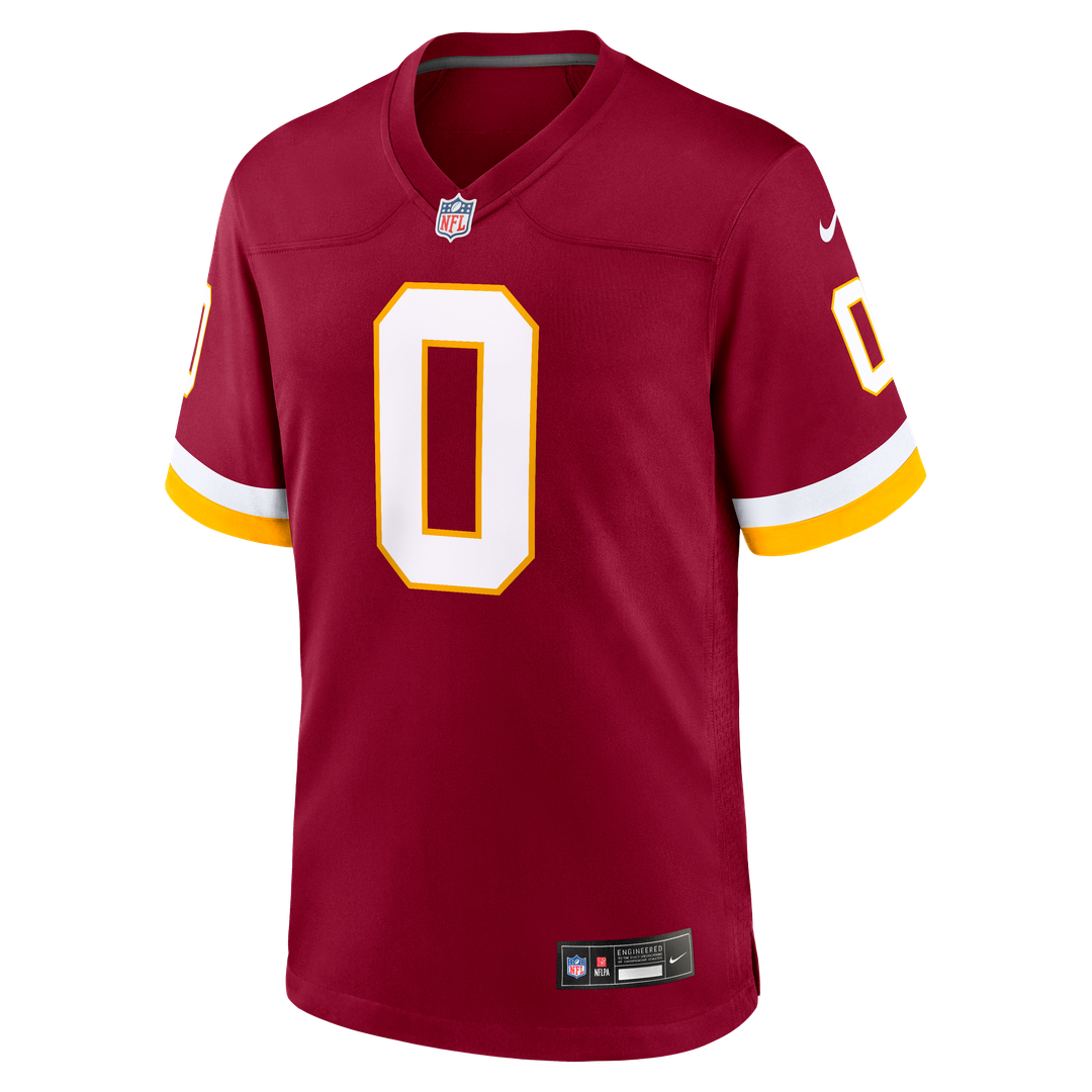 Men's Nike Washington Commanders Mike Sainristil White Game Super Bowl Era NFL Jersey