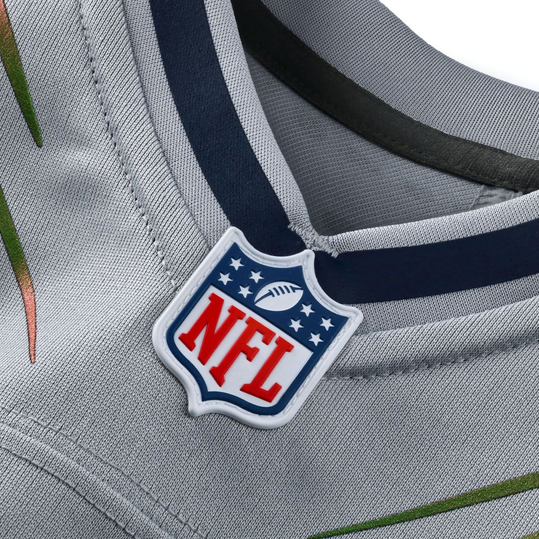 Women's Nike Seattle Seahawks Cooper Kupp Wolf Gray 2025 Rivalries Collection Game NFL Jersey