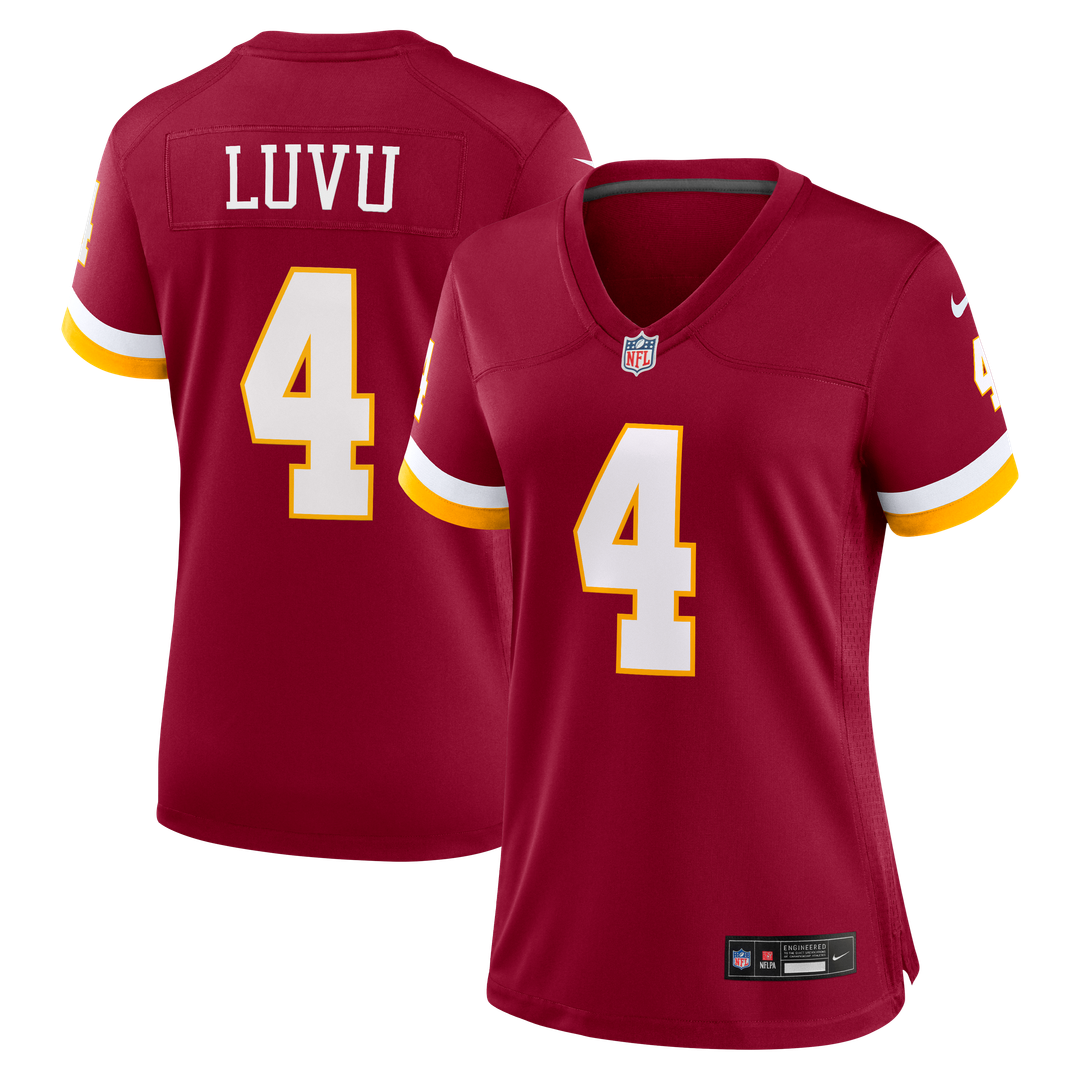 Women's Nike Washington Commanders Frankie Luvu Burgundy Game NFL Jersey