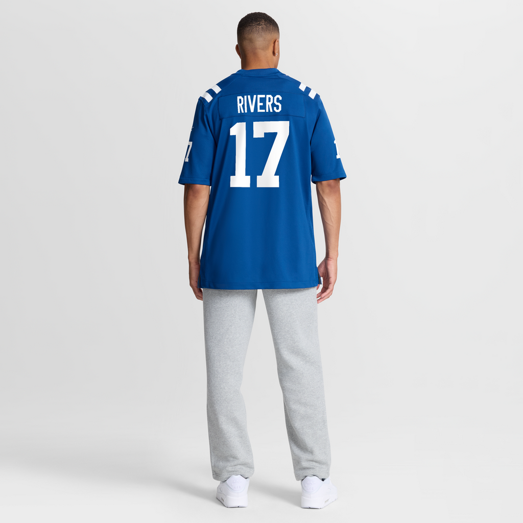 Men's Nike Indianapolis Colts Philip Rivers Royal Game NFL Jersey