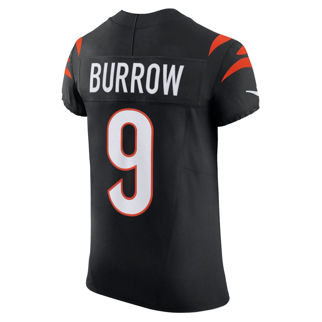 Men's Nike Cincinnati Bengals Joe Burrow Black Vapor F.U.S.E. Elite NFL Jersey