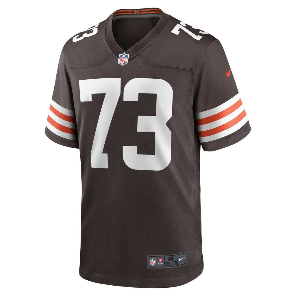 Men's Nike Cleveland Browns Joe Thomas Brown Retired Player Game NFL Jersey