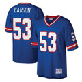Men's Mitchell & Ness New York Giants Harry Carson Royal Legacy Replica NFL Jersey