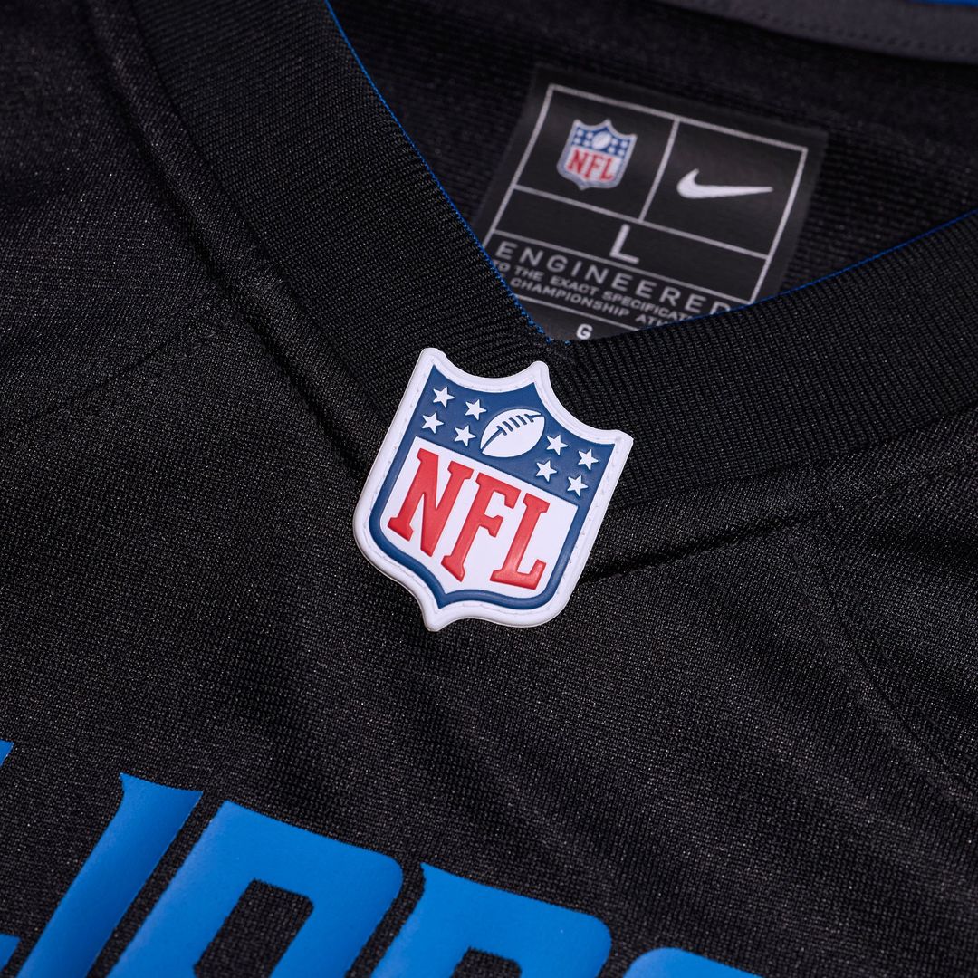Men's Nike Detroit Lions Jack Campbell White Game NFL Jersey