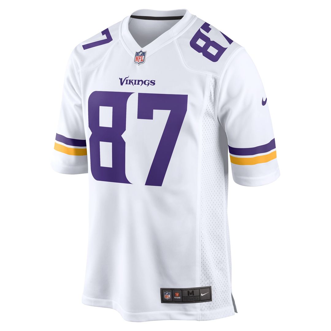 Men's Nike Minnesota Vikings T.J. Hockenson White Game Player NFL Jersey