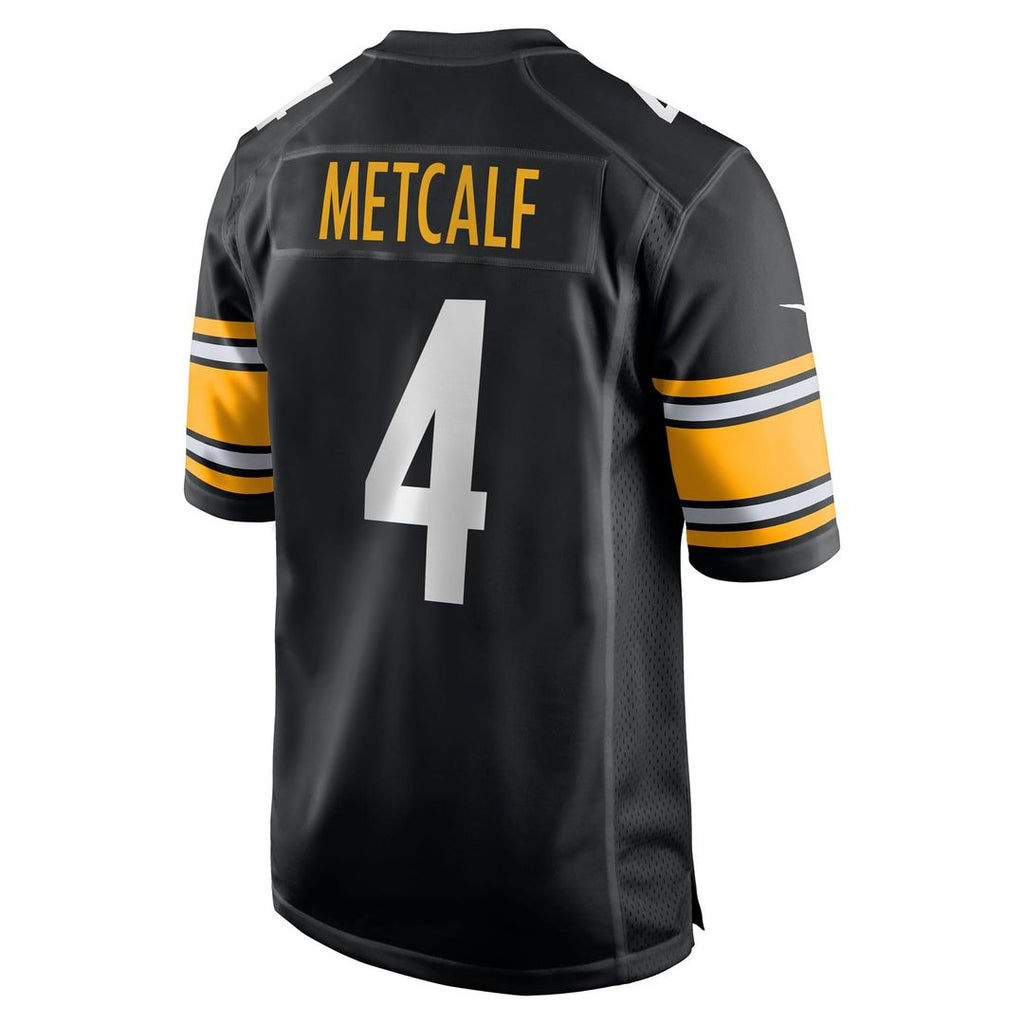 Youth Nike Pittsburgh Steelers DK Metcalf Black Game NFL Jersey