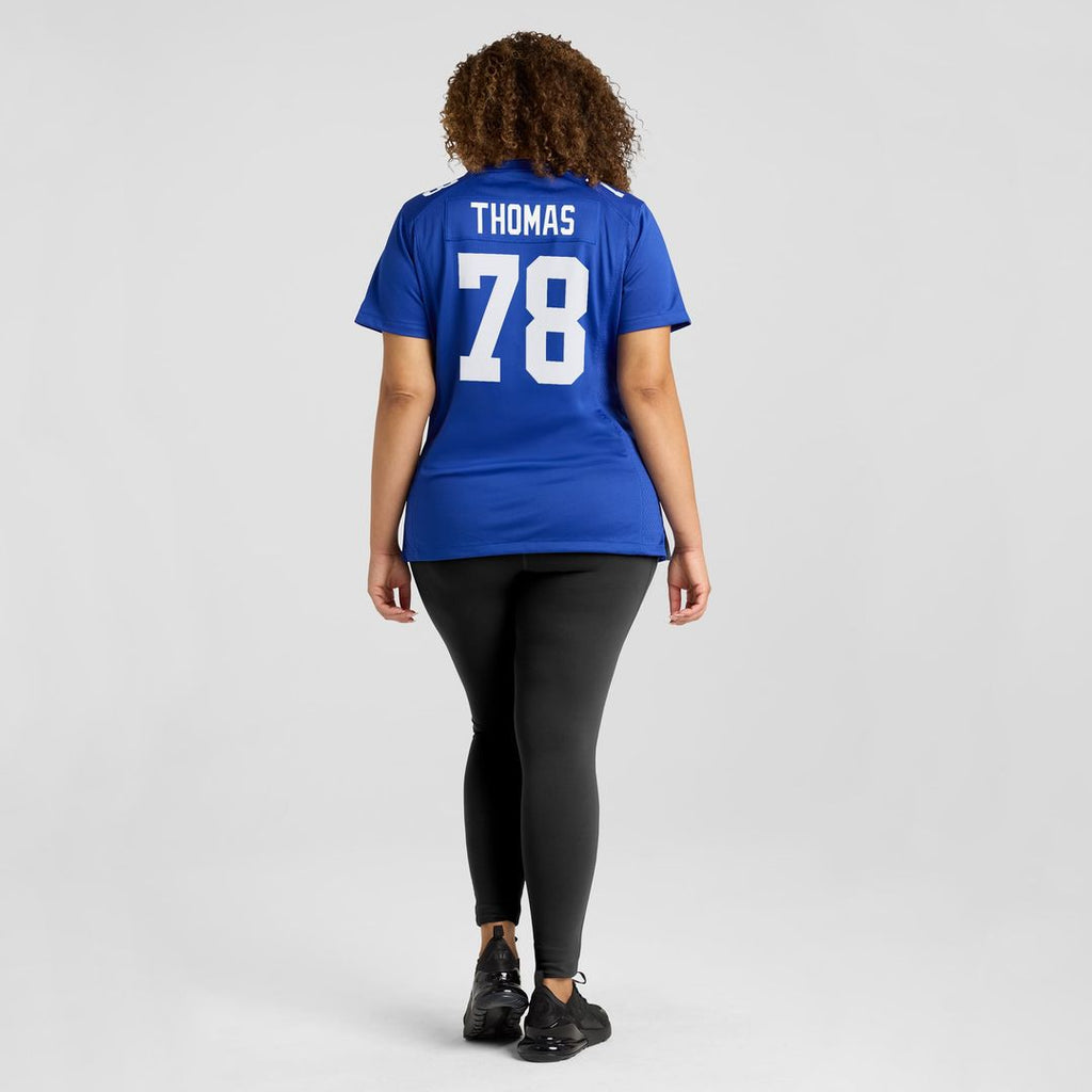 Women's Nike New York Giants Andrew Thomas Royal Game NFL Jersey