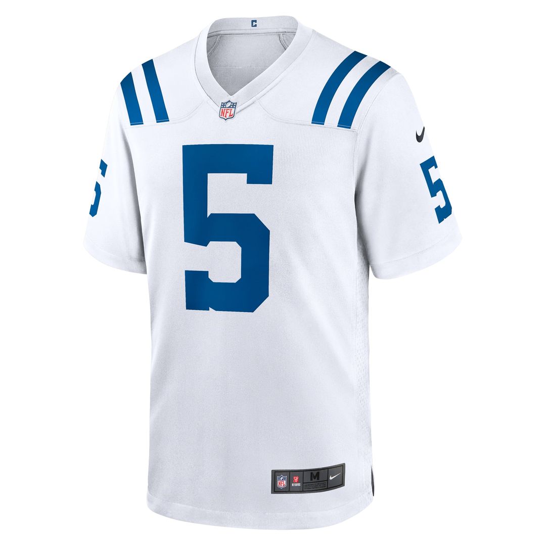 Men's Nike Indianapolis Colts Anthony Richardson Sr. White Game NFL Jersey