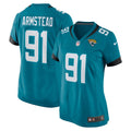 Women's Nike Jacksonville Jaguars Arik Armstead Teal Team Game NFL Jersey