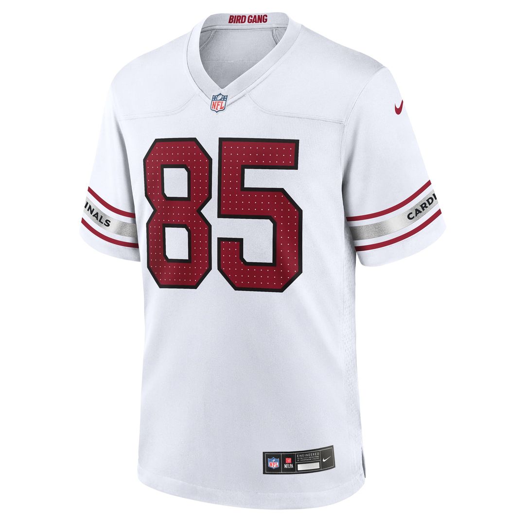 Men's Nike Arizona Cardinals Trey McBride White Game NFL Jersey