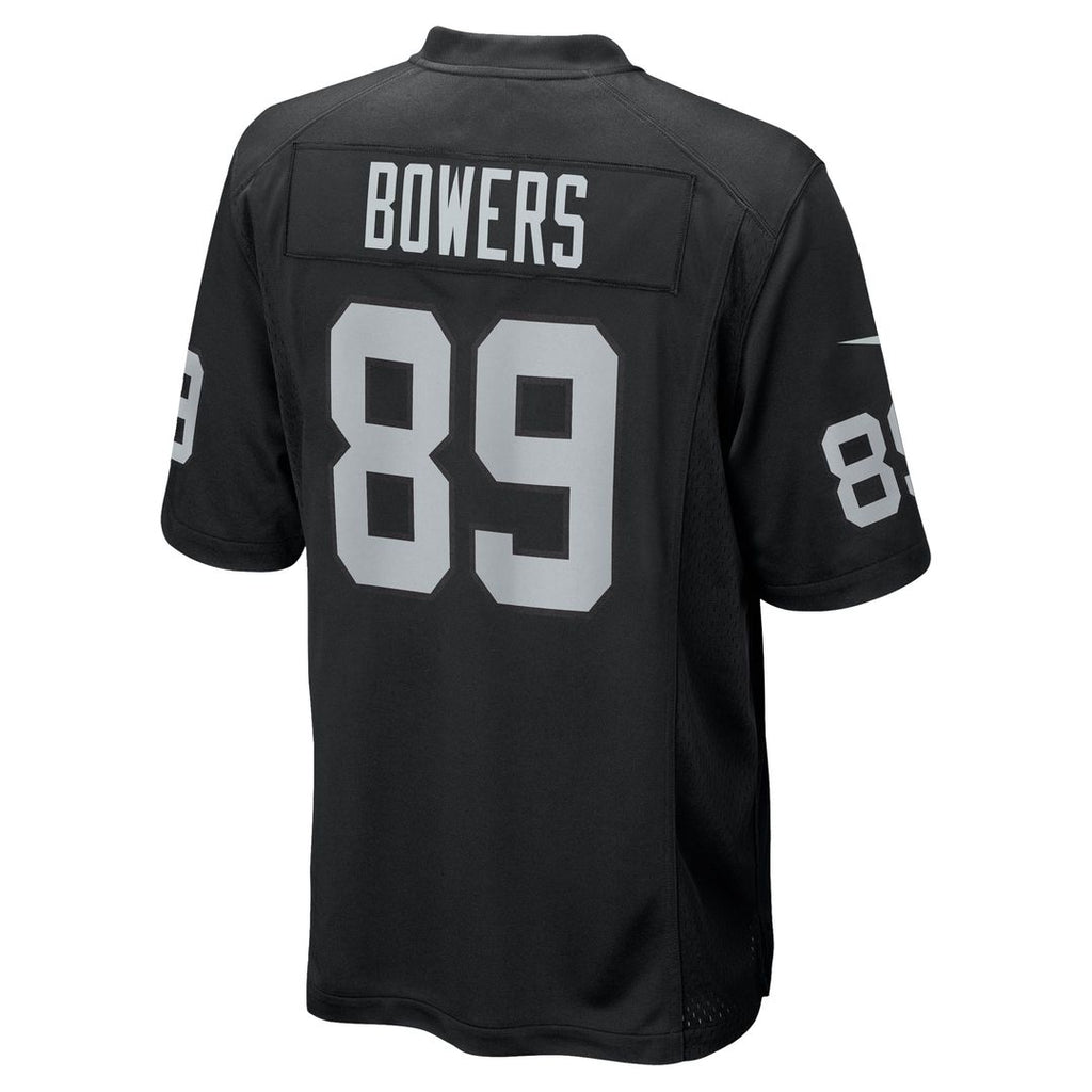 Men's Nike Las Vegas Raiders Brock Bowers White Game NFL Jersey