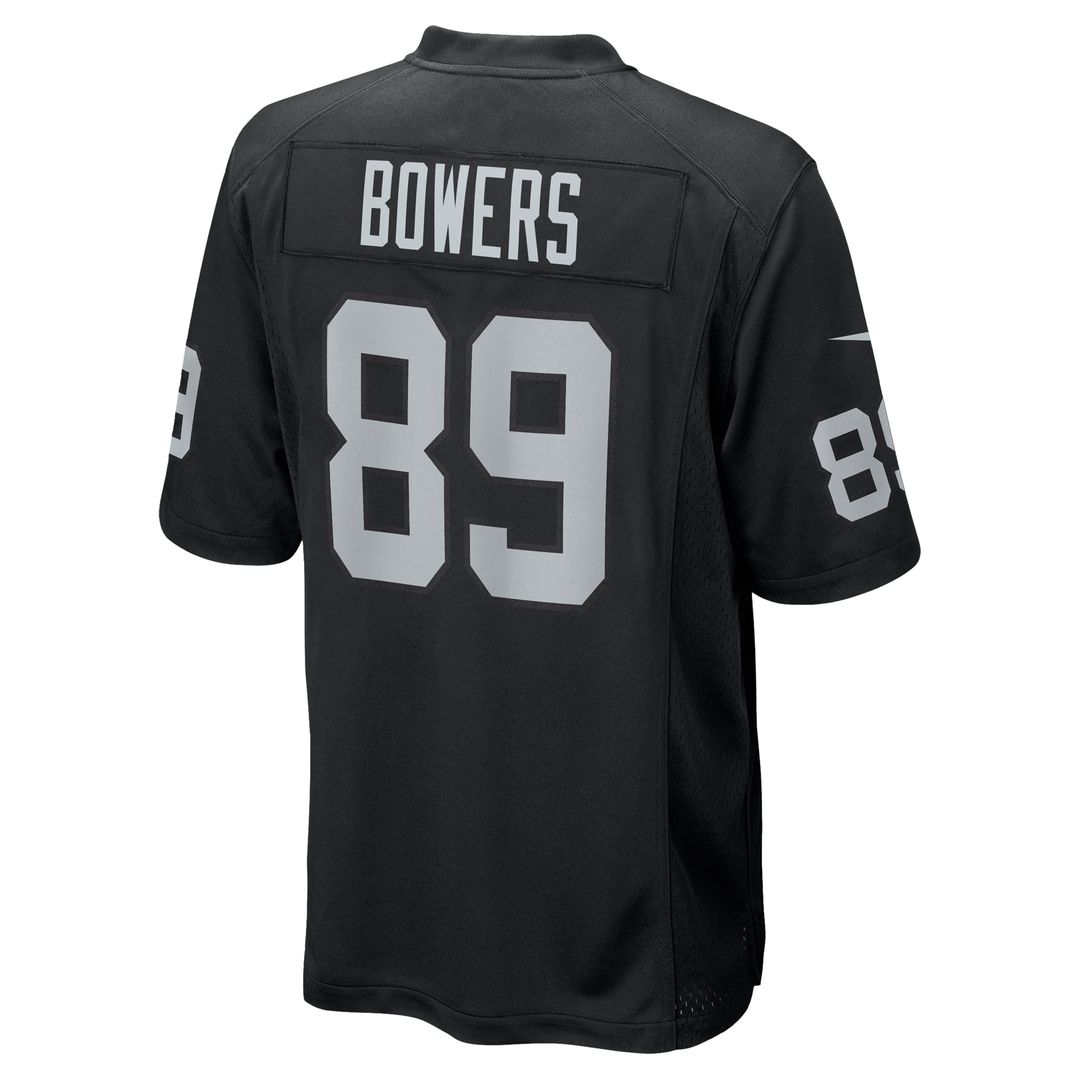 Men's Nike Las Vegas Raiders Brock Bowers White Game NFL Jersey