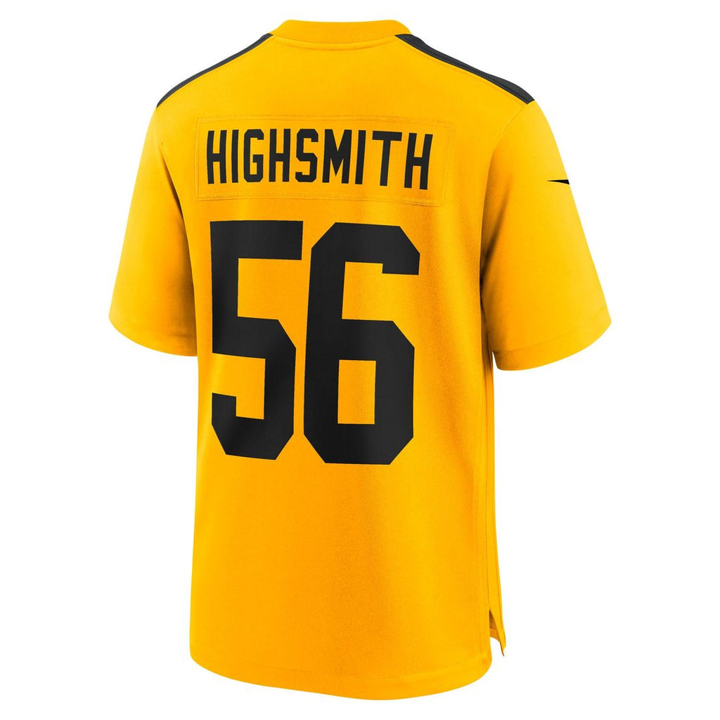 Men's Nike Pittsburgh Steelers Alex Highsmith Black Game NFL Jersey