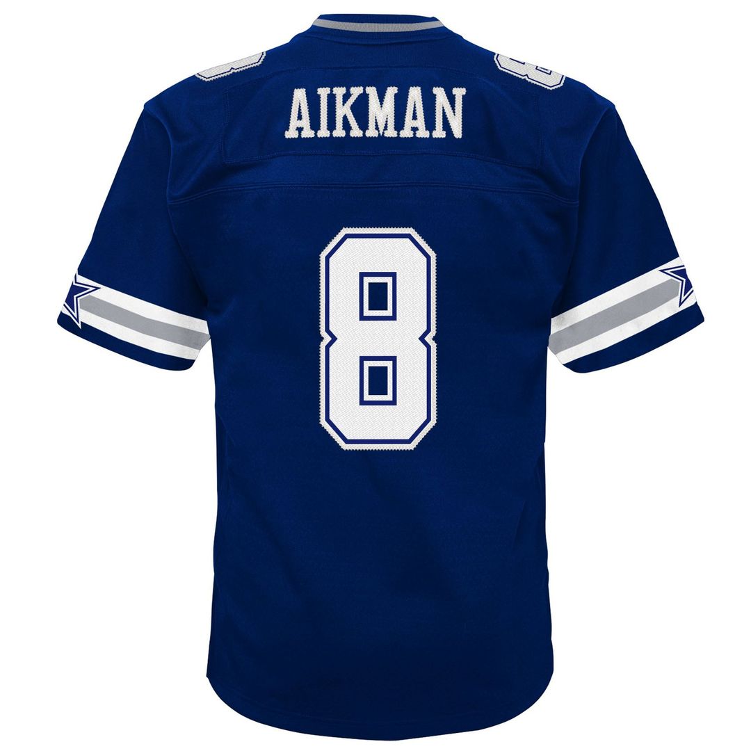 Toddler Mitchell & Ness Dallas Cowboys Troy Aikman Navy 1996 Retired Legacy NFL Jersey