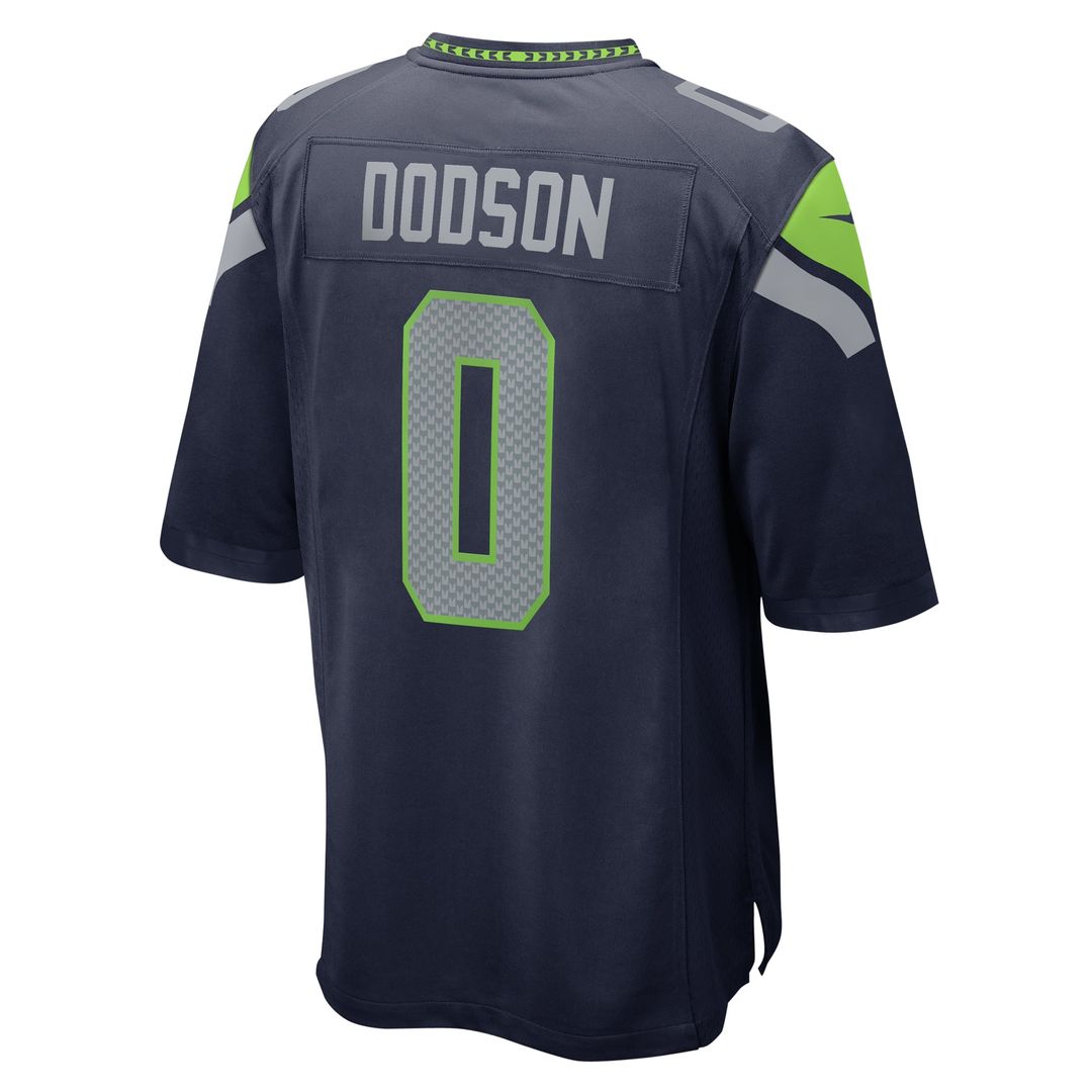 Men's Nike Seattle Seahawks Tyrel Dodson College Navy Game NFL Jersey