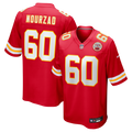 Men's Nike Kansas City Chiefs Hunter Nourzad Red Game NFL Jersey