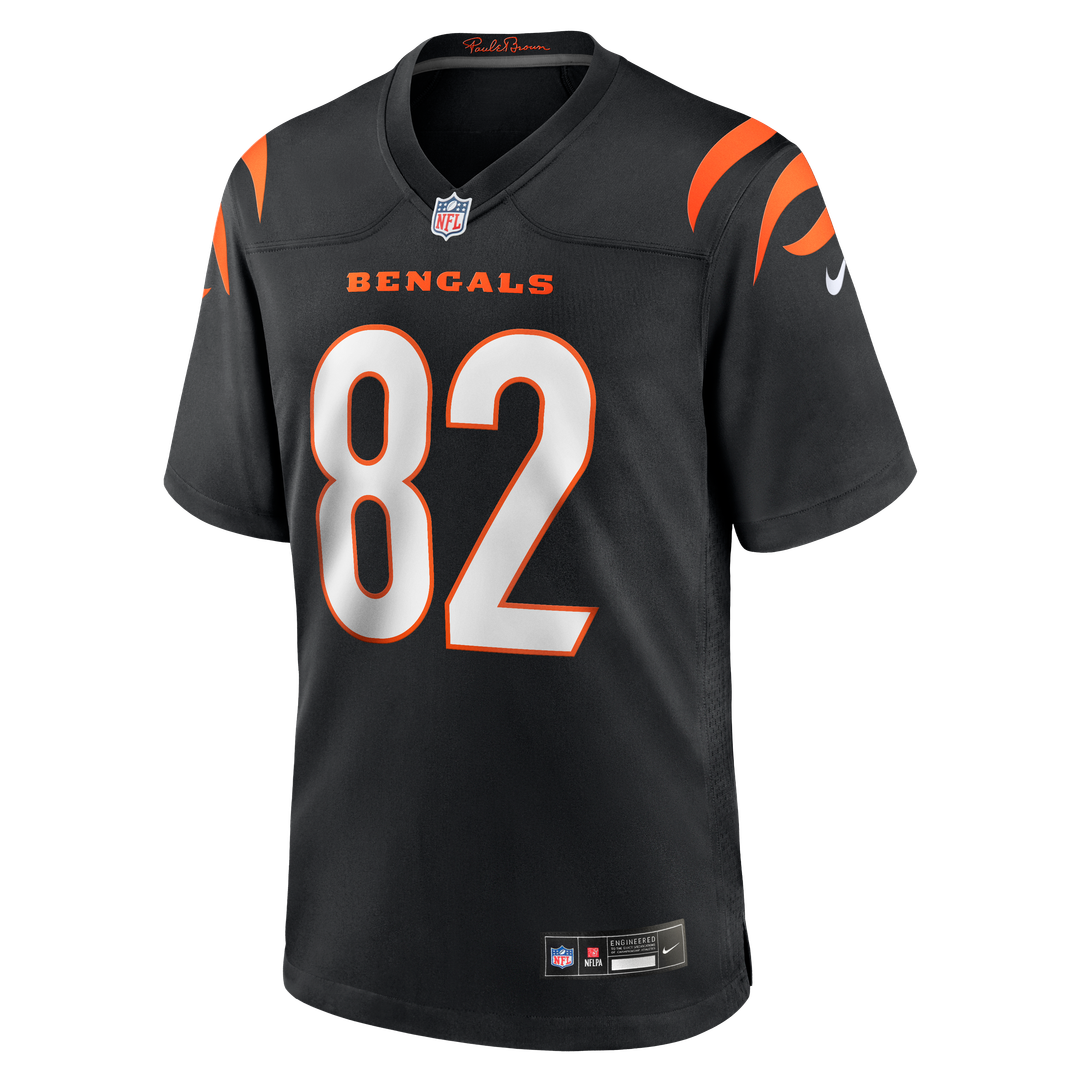 Men's Nike Cincinnati Bengals Mitchell Tinsley Black Team Game NFL Jersey